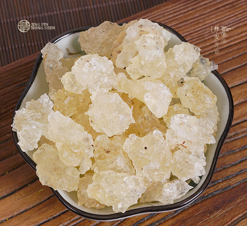 Yunnan Snow Lotus Gum (Plant-Based Bird's Nest) — Stringy Snow Gum with Soap Nut Rice & Peach Gum, 500g key features