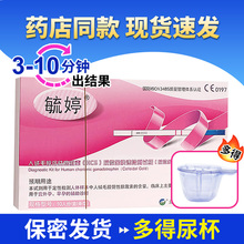 送尿杯】验孕试纸毓婷早早孕试纸条测怀孕宫外测孕条HCG女性检测J