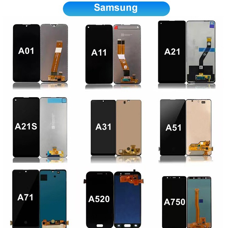 A10 Is Suitable for A02S Samsung A03Core Mobile Phone A04Ea30 Screen J7Primea11A24Wf with Frame Assembly