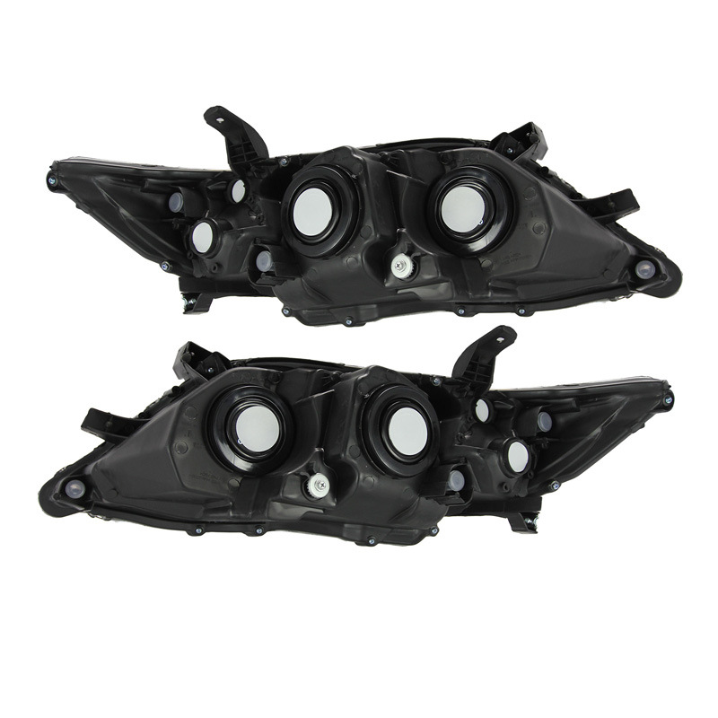 Adecuado para Toyota Camry original estándar americano faro 10-11 Camry negro semi-montaje faro