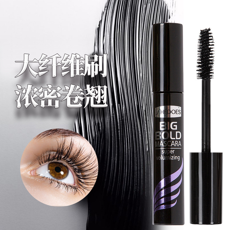 Shedoes transfronteriza nuevo maquillaje grueso curling de larga duración impermeable no floreciente rimel ventas directas de la fábrica