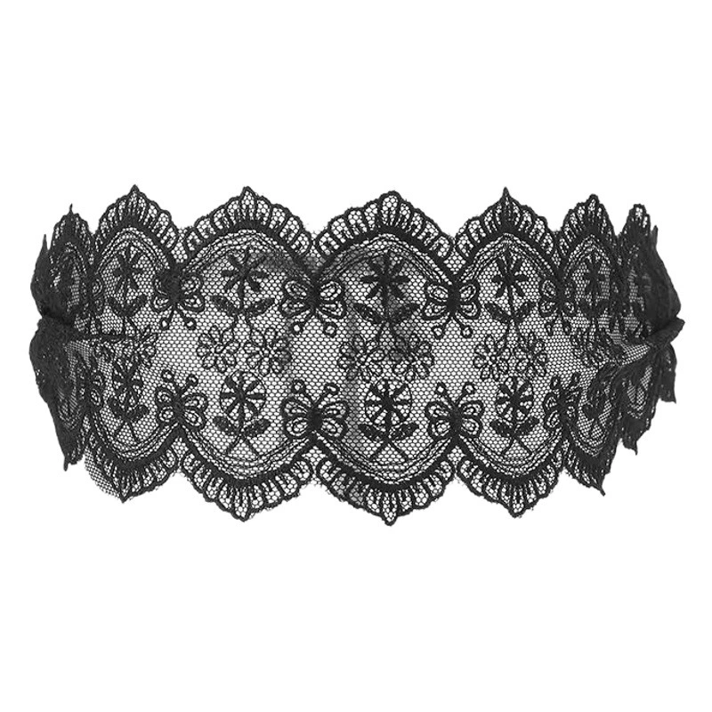 Кружевная маска для глаз с регулируемыми ремешками.