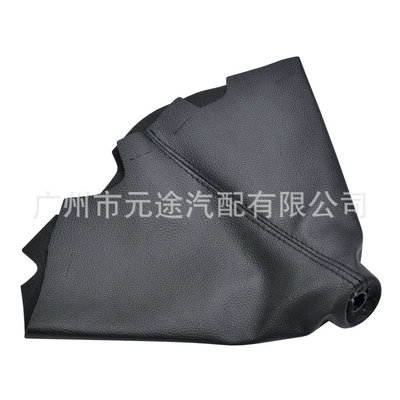 Suitable for Mazda 3 5 6 CX-7 ER MX-5 car gear shift knob leather gear lever gear shift head (Sürətlər qutusu və əl tormozu başlıqları) - sk-mazda24-black-leather-and-black-line-gear-cover-single-set