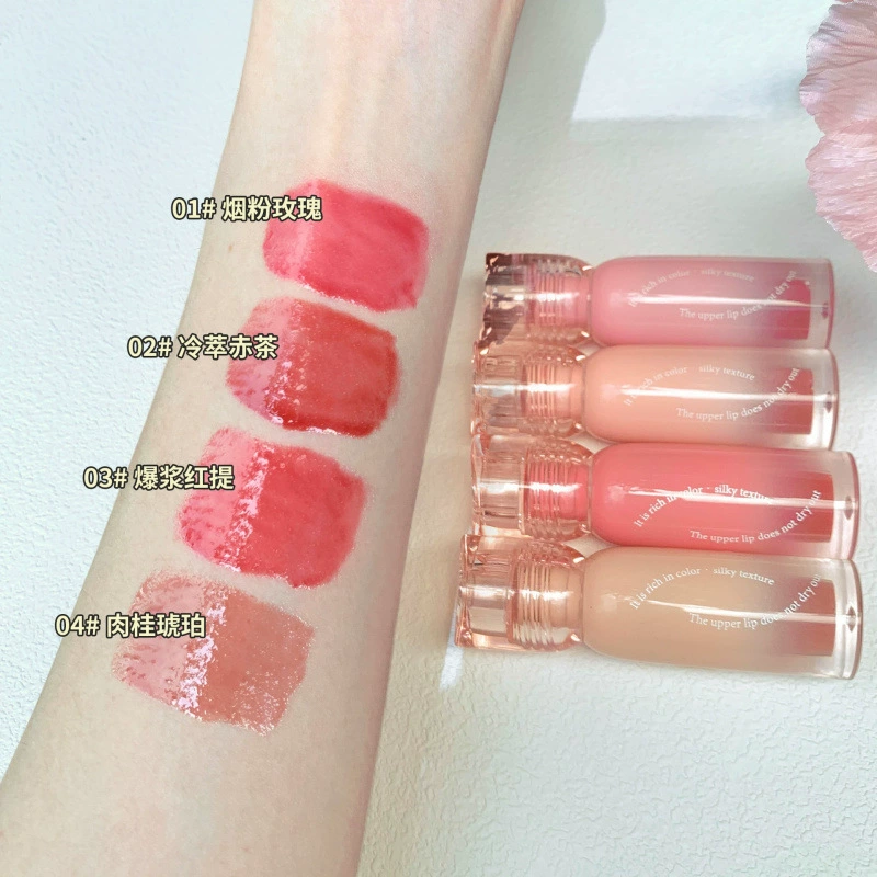俏美人 Moisturizing glass nutritious lip gloss, mirror effect, for every day