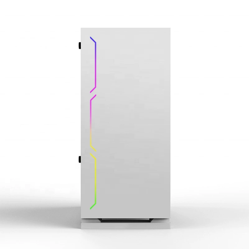 Игровой корпус Robin 1 ATX вертикальный с закалённым стеклом сбоку, прозрачный