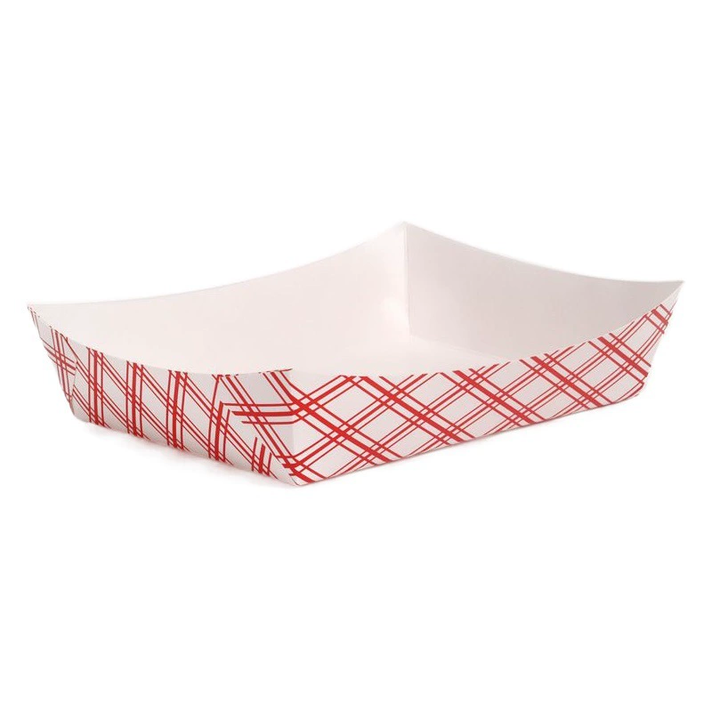 Одноразовая пленка для разреза без складной закуски лодочная коробка фри жареная курица коробка белая карта открытая коробка красная сетка лодочная коробка коробка
