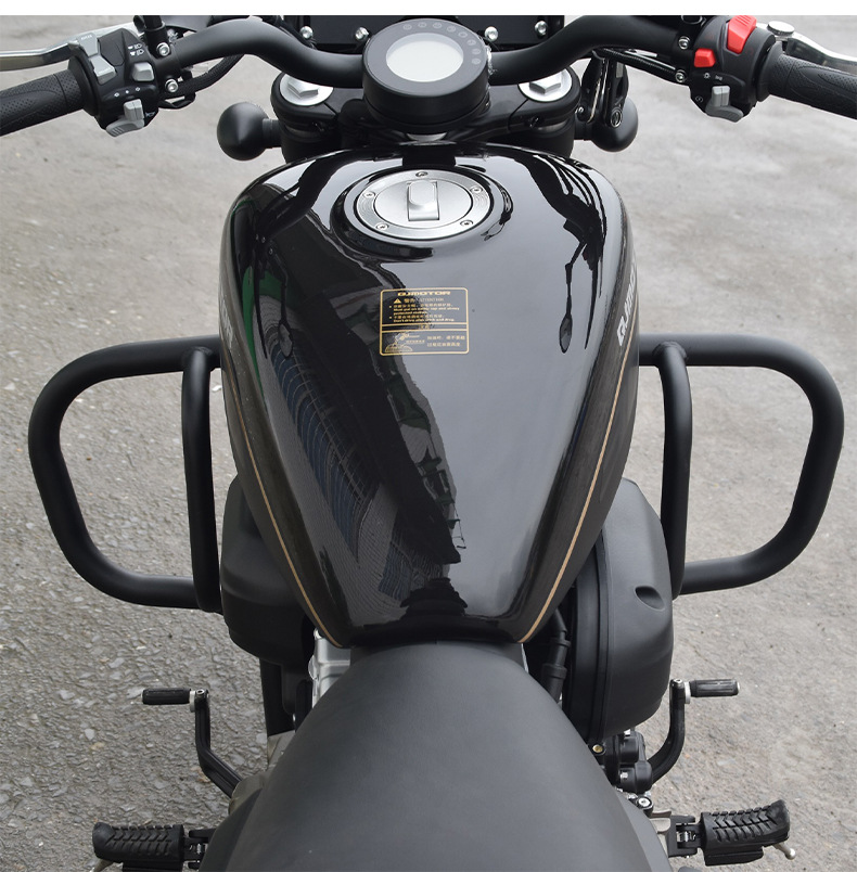 Suitable for Qianjiang Flash 400 motorcycle front bumper, Flash 400 AMT anti-fall bar, protective bar, modification accessories