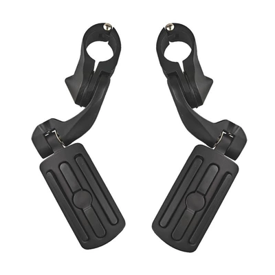 Universal Modified Guardrail Pedal for Harley Motorcycle Electric Vehicle Modified Electroplated Short Vertical Pedal