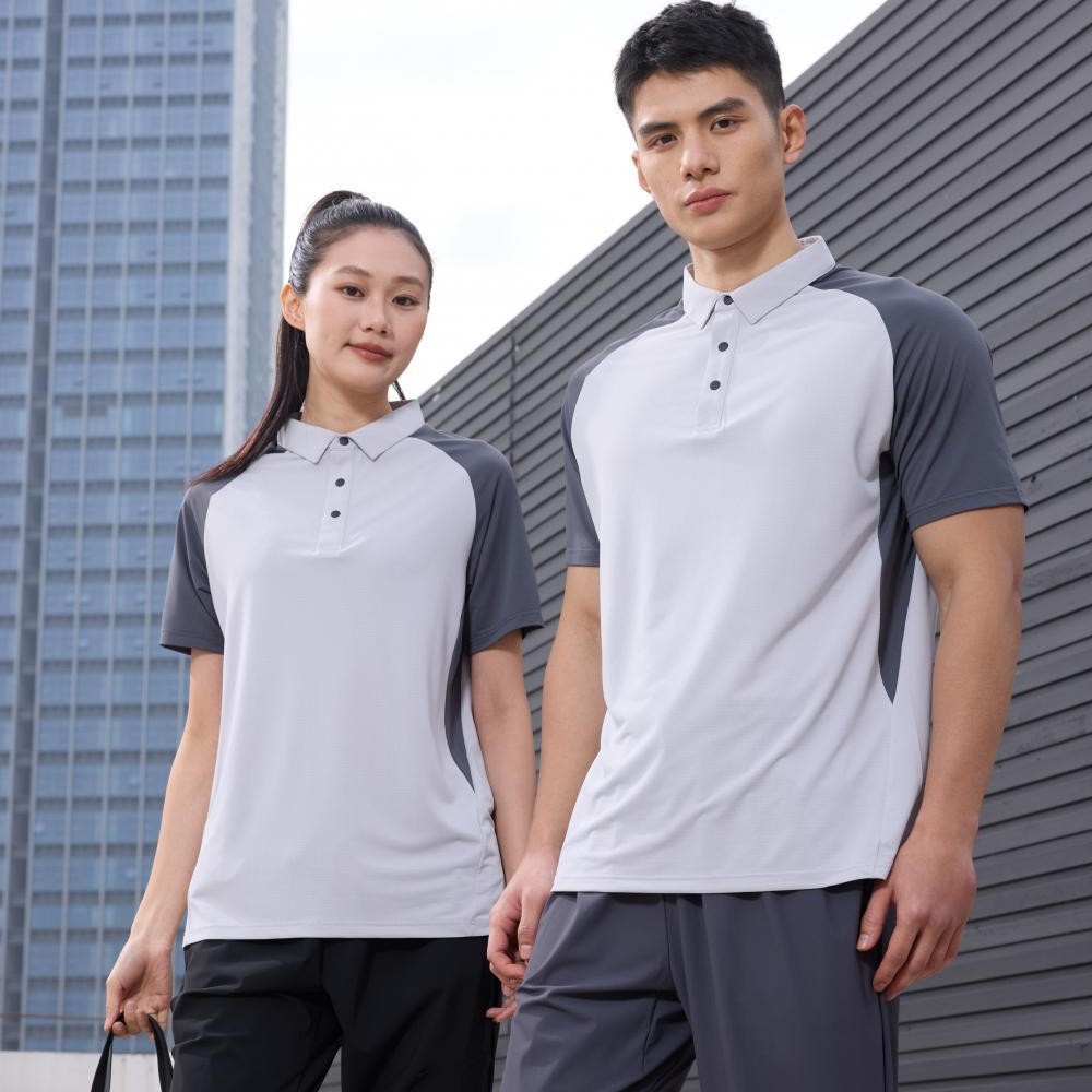 캐주얼 스포츠 티셔츠 남성용 폴로 셔츠 라펠 속건 스포츠 트레이닝 테니스 의류 반팔 런닝 탑 여름