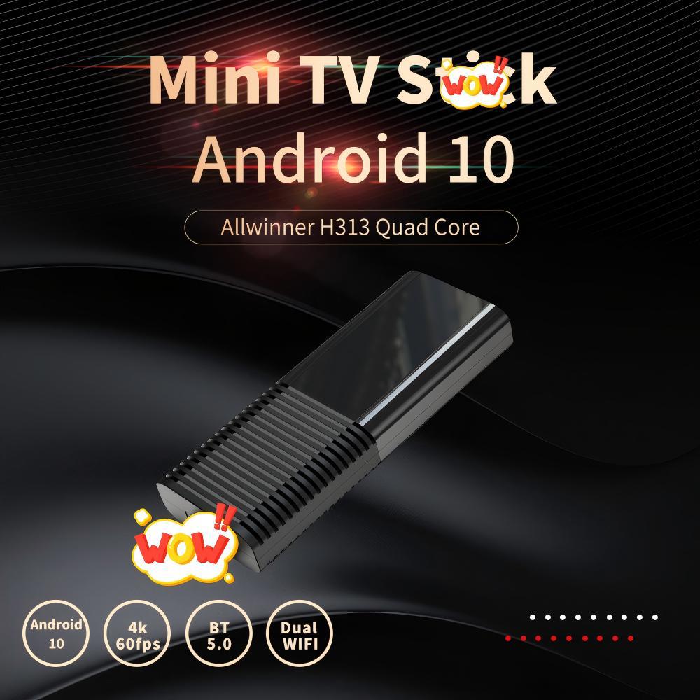 I96 D1 Tv Set-Top Box H313 Bluetooth Voice Android Export Box High-Definition Home Set-Top Box 2+16