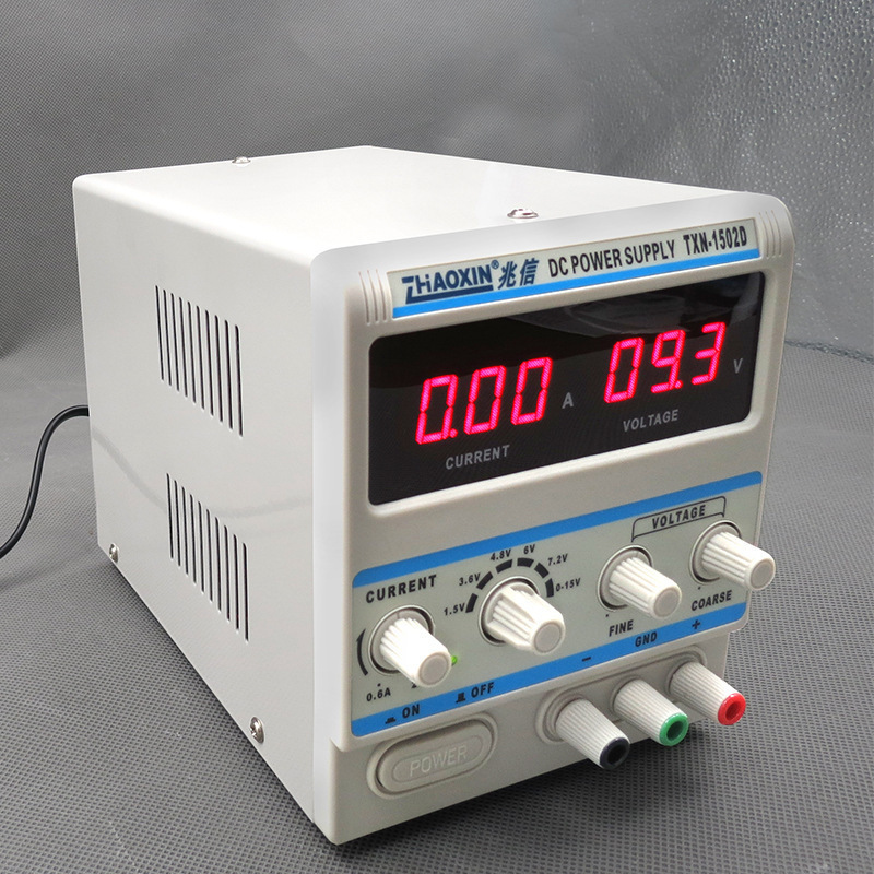 兆信1502D可调直流稳压稳电源305DM 605D高维修电源