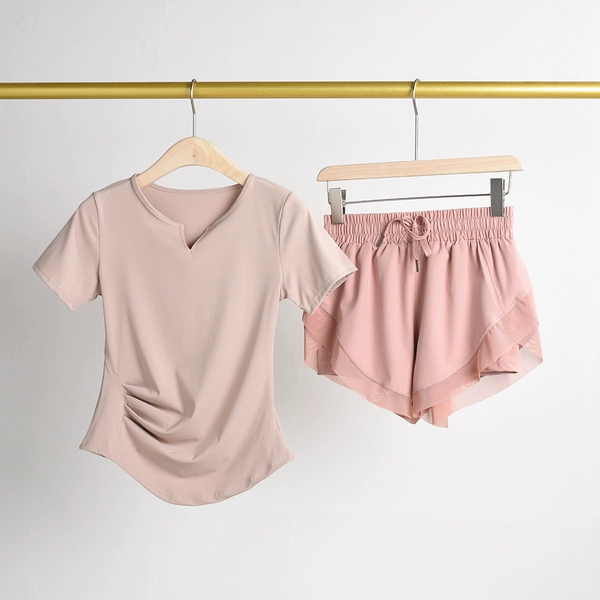 Pink-purple purple fuchsia shorts