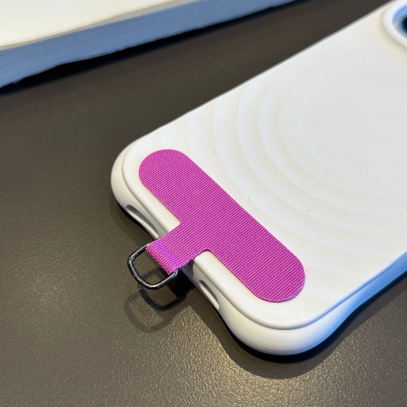 高品質の携帯電話ストラップバッククリップパッチユニバーサル強力な携帯電話チェーン携帯電話ケース耐久性のある紛失防止固定プレートクリップ|undefined