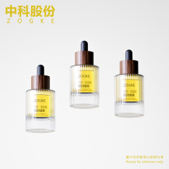 メーカー現物30ml縦紋厚い底滴管瓶茶樹精油薔薇精油分注瓶小サンプル瓶卸売り