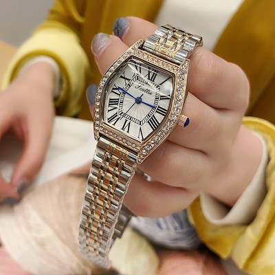 Gaudi new pattern Cask fashion watch student Korean Edition Simplicity Rome Graduation Diamond lady watch temperament