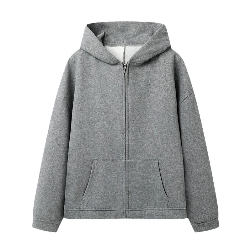 Set, jacket, hoody with zipper, (Physicals), oversize