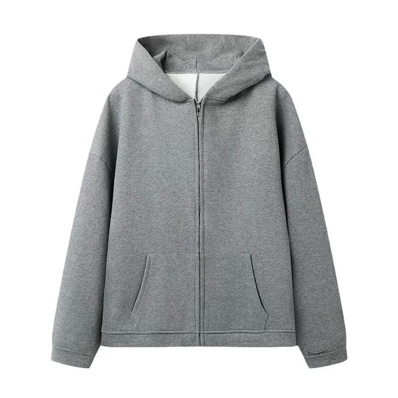 Set, jacket, hoody with zipper, (Physicals), oversize
