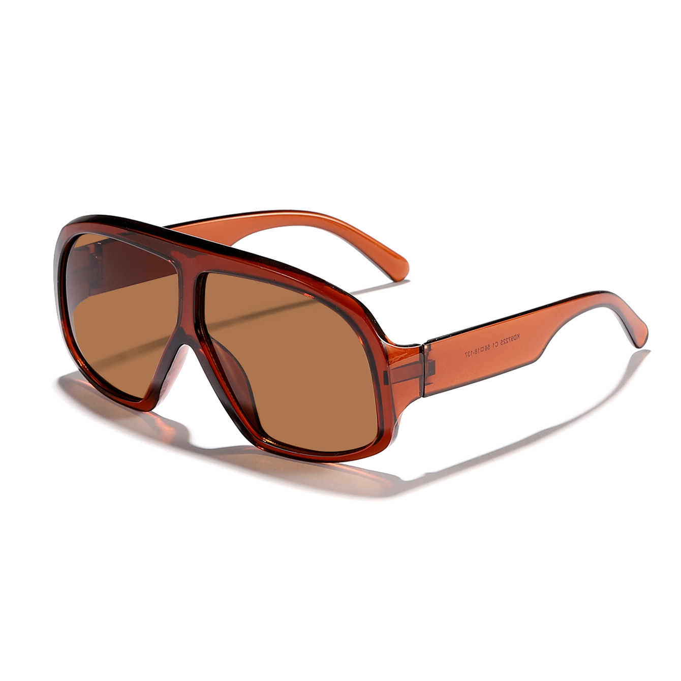 2025 nuevas gafas de sol de montura grande de moda transfronteriza, gafas de sapo de tendencia de todo fósforo europeas y americanas, gafas de sol retro para hombres y mujeres