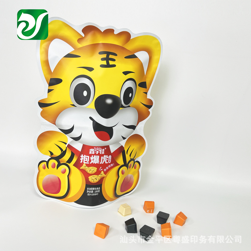 食品级包装袋异形零食大礼包饼干坚果自立铝膜复合软包装