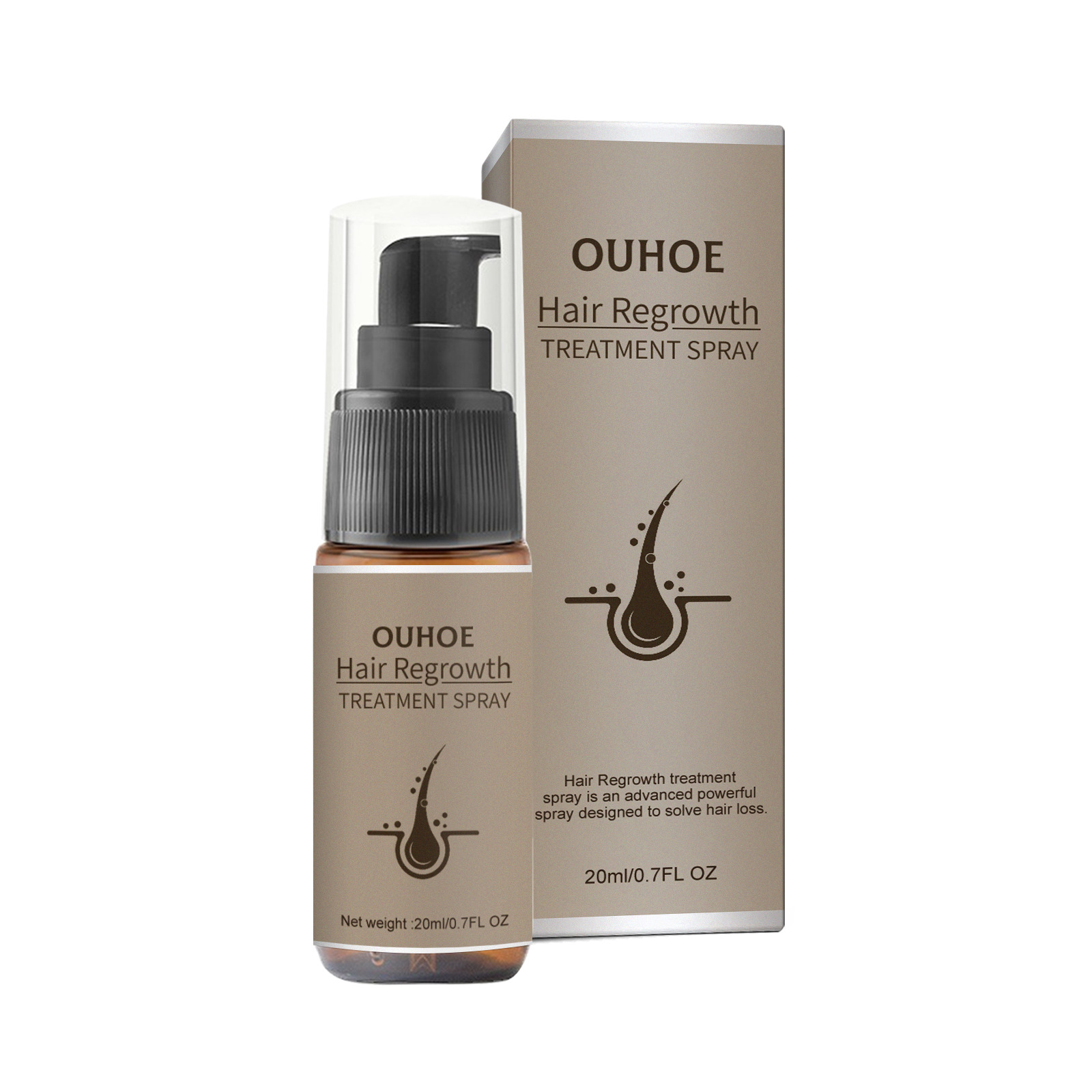 Spray trattamento ricrescita capelli allo zenzero_voghion.com