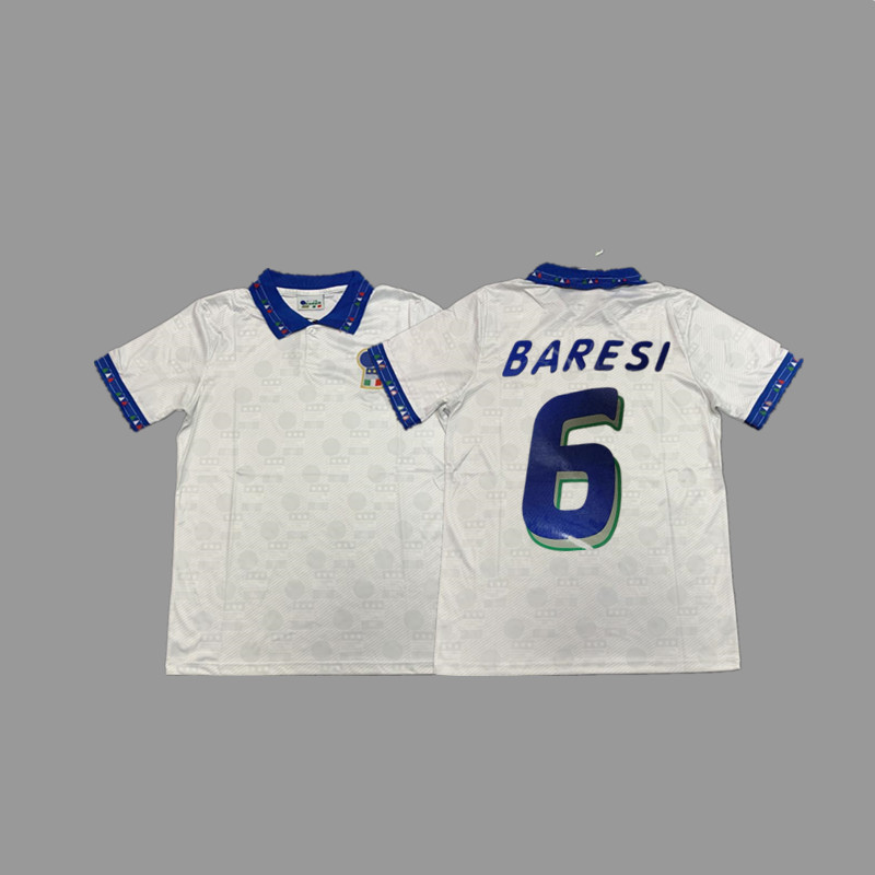 レトロジャージサッカーユニフォームイタリアユニフォームマルディーニバッジョピエロトッティカンナバロジャージ|undefined
