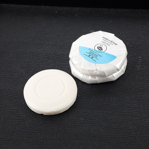 Factory direct supply brand hotel soap wholesale, one-time hotel soap, boutique inn small round soap wholesale