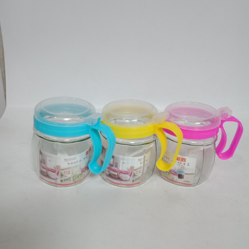 Wholesale seasoning jar glass vinegar pot soy sauce pot oil pot glass bottle kitchen supplies glass oil pot 350ml Wholesale seasoning jar glass vinegar pot soy sauce pot oil pot glass bottle kitchen supplies glass oil pot 350ml