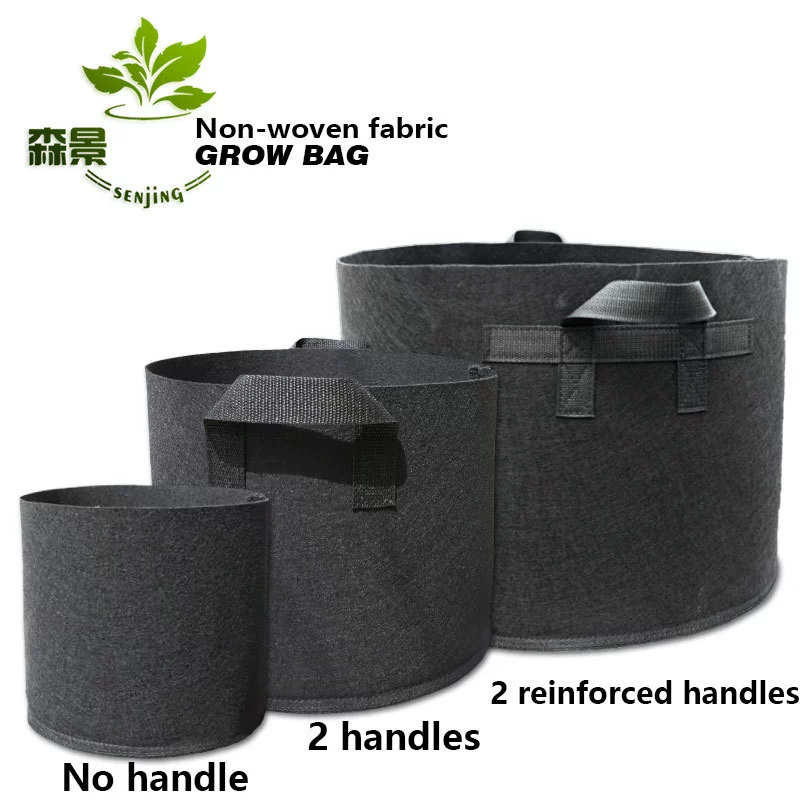 Перечень - зеркало кросс-горизонтальный пакет для растений Grow Bag Planting Black неслоёный измерительный пакет мешки для рассады горшков