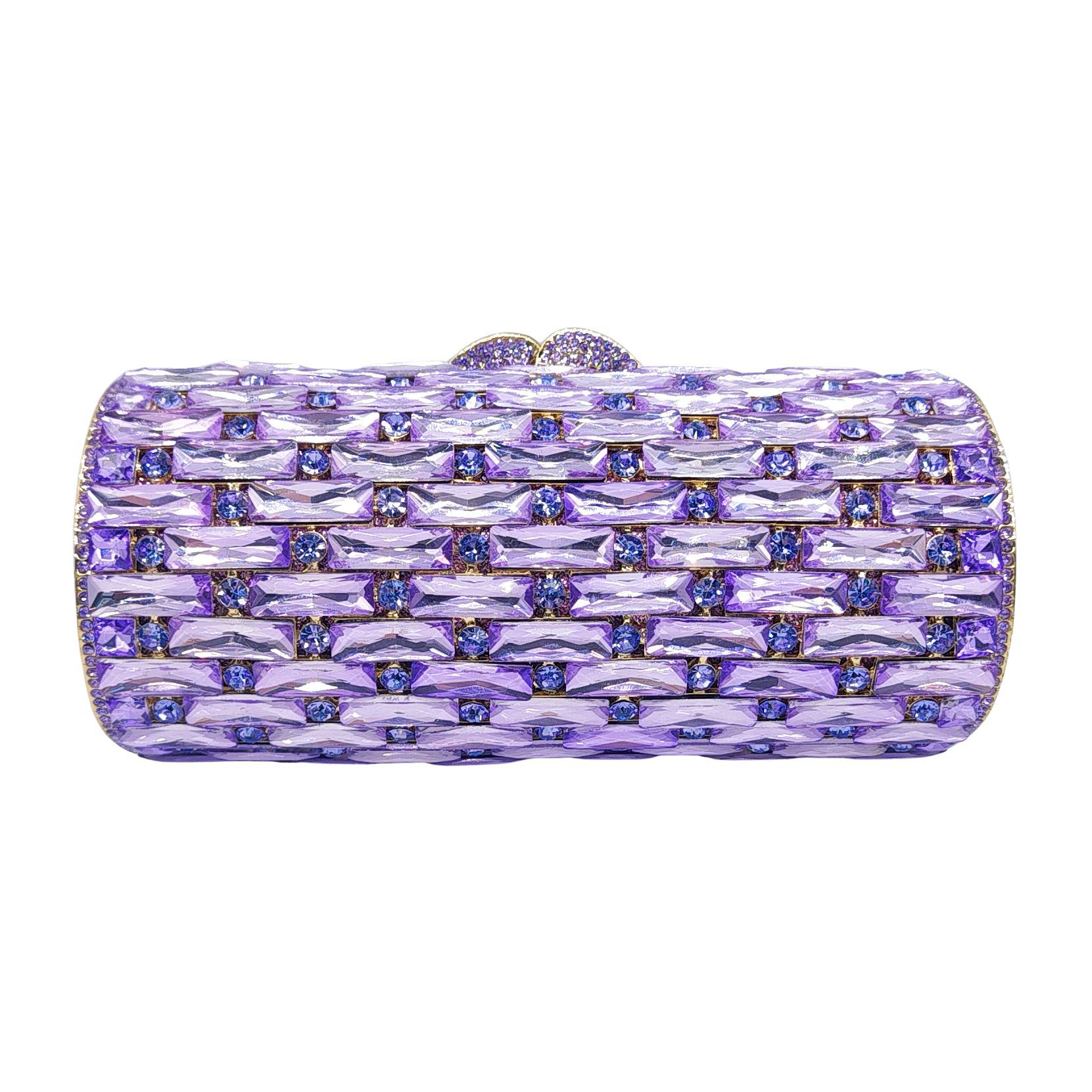 Nuevo hueco diamante caja dura bolsas de banquete bolsas de diamantes bolsas de diamantes de mano Bolsas de diamantes de diamantes