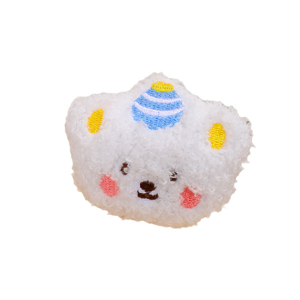 Cute plush cartoon hair accessory