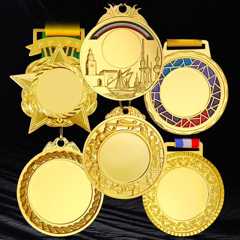 Juegos de medallas Maratón Metal Listado Competición de honor Conmemorativa Oro Plata Bronce Fútbol Juegos de baloncesto Premios