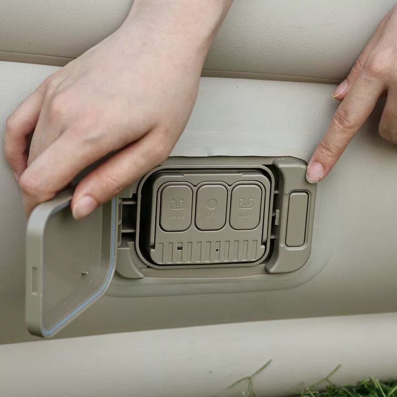Mattress for camping, inflatable tent, automatic travel soft heel at lunchtime anti-stress "Gopher", increased thickness