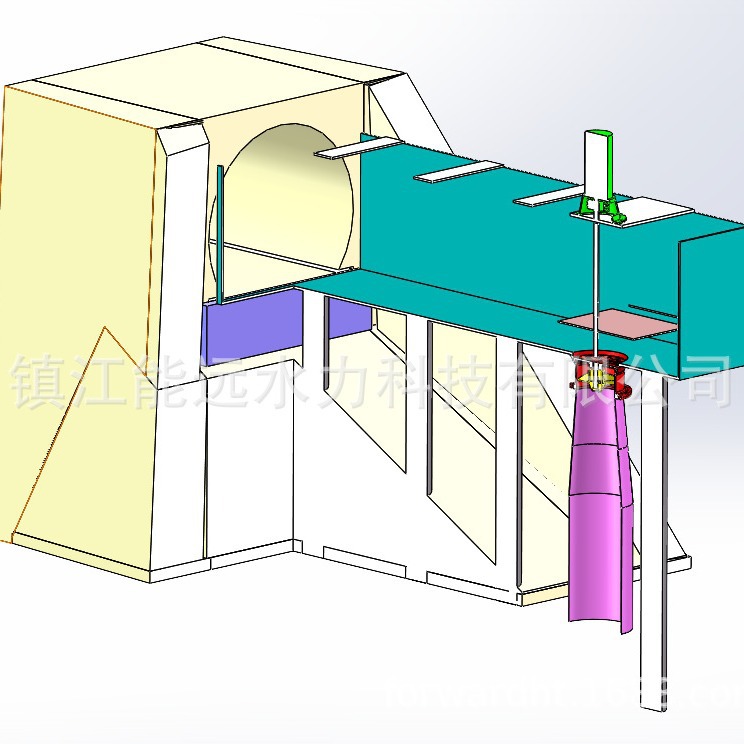 5Kw Open Channel Axial Flow Hydroelectric Generator, Automatic Voltage Stabilization, All Copper Wire, Full Power, Factory Direct Sales
