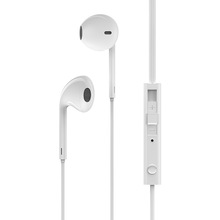 MINISO名创优品 白色立体声耳机 个性入耳式手机电脑有线通用