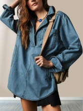 L 12371 V Neck Fashion Design Casual Jacket �r��ţ������