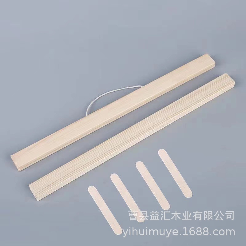 厂家批发diy木质挂画轴架海报日历挂画架家居装饰挂历条卷轴挂杆
