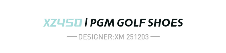 Giày thể thao nữ PGM chạy bộ chống nước đế bồi cao — XZ450 - Kem muối biển chi tiết 27