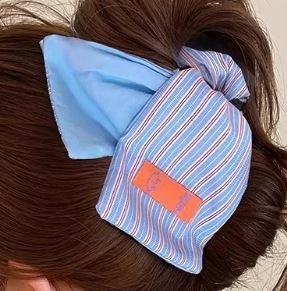 2025年新作チェック柄三角グリッパー、高級フェミニンシャーククリップ、シンプルで万能なヘアピンヘッドドレス|undefined