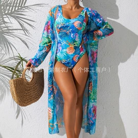 比基尼;三件套泳装;连体泳衣