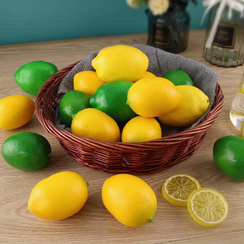 Artificial lemon tree