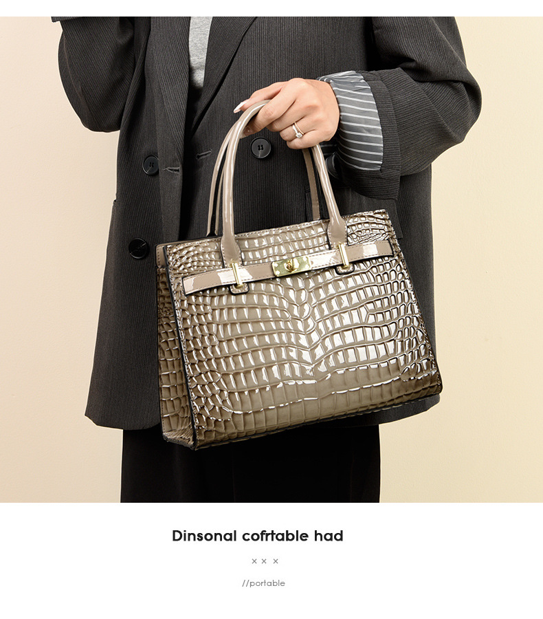 Dames handtas groot van lakleer luxe business tas voor dames_voghion.com