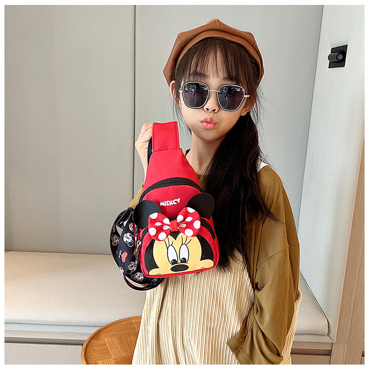 Cute mini new Korean-style children's bag, fashionable cartoon shopping trend 2022 crossbody bag for boys and girls, chest bag undefined