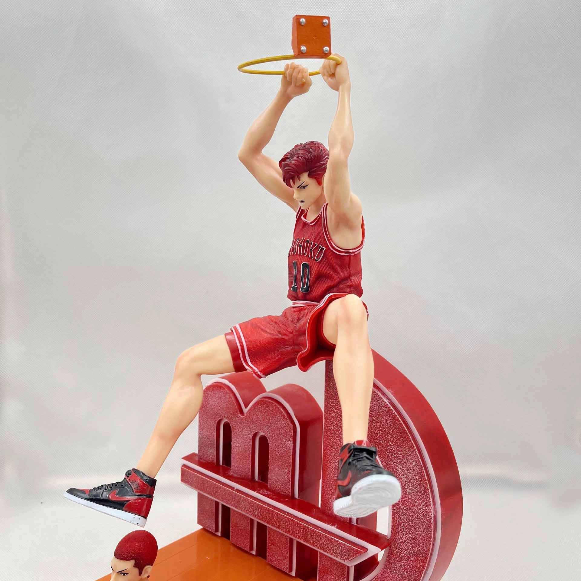 Фигурка серии "Slam Dunk": Сакураги Ханамичи, Рукава Кэй, Митсуи Хисаши, Мияги, Акаги Такамицу — модель, коллекционная статуэтка