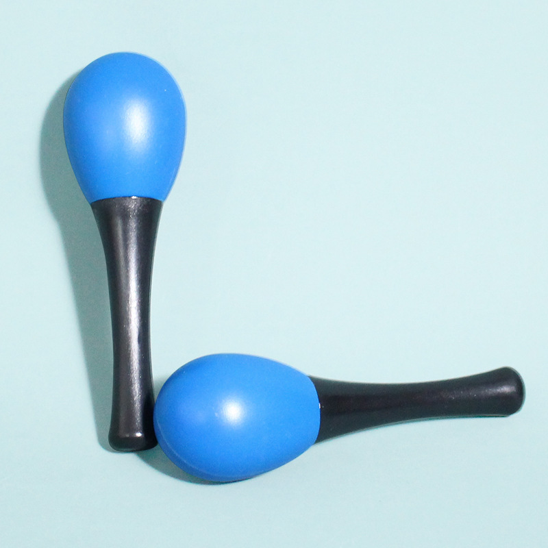 Jardín de infantes educación temprana martillo de arena de plástico juguetes para niños mano percussión bola de arena agarrar instrumentos auditivos al por mayor