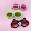 Children's fashionable glasses solar-powered suitable for men and women, cartoon sun protection cream, sunglasses, new collection, UF-protection