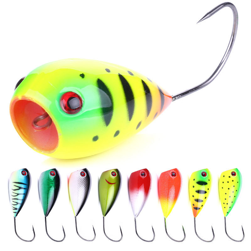 Large Head Water Wave Lure, Long Cast Single Hook, Big Mouth Wave Crawler Lure, Artificial Bait for Sea Fishing, Cross-Border Wholesale Large Head Water Wave Lure, Long Cast Single Hook, Big Mouth Wave Crawler Lure, Artificial Bait for Sea Fishing, Cross-Border Wholesale