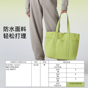 New Ladies Large Capacity Bag Simple All-match Tote Bag Outdoor Commuter Waterproof Portable Shoulder Bag DAW171