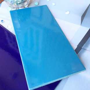 ✅ 100X200 Swimming Pool Sky Blue Tile Pool Gymnasium Resort Anti-Freeze and Anti-Crack Glazed Tiles