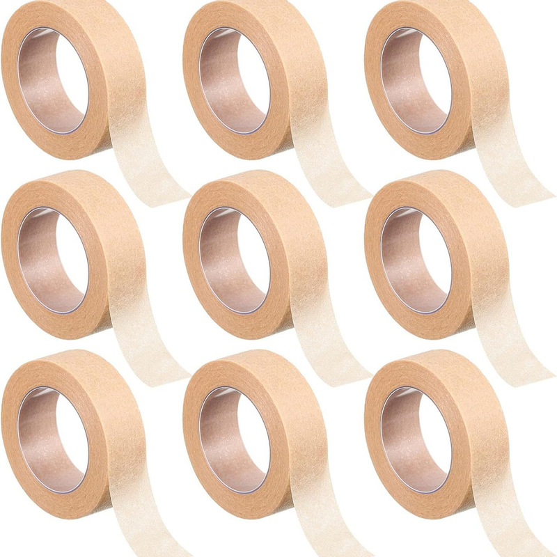 Flesh skin paper tape low sensitivity easy to tear rhinoplasty cosmetic double eyelid microporous breathable brown surgical tape
