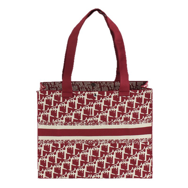 2025 popular cuadrillas de pájaros tarjetas de hombro bolsas de moda de tejido de gran capacidad bolsas de mano bolsas de compras image 5